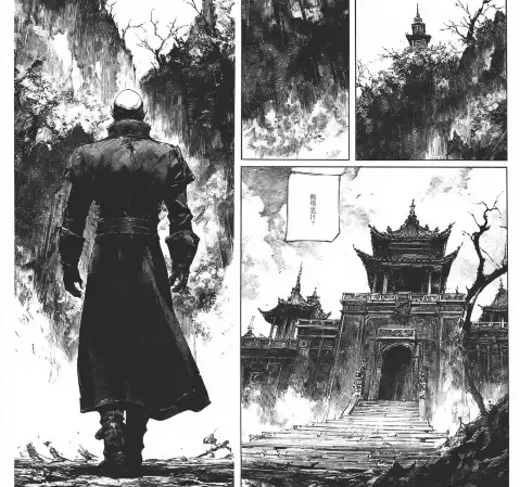 奇幻题材漫画《雾都异闻录》封面